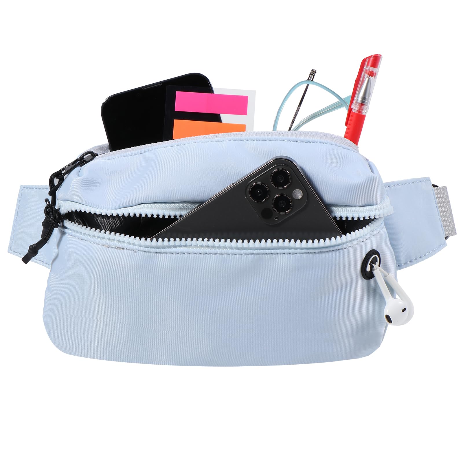 Vinabo Women's Sac Banane Waist Bag, Blue, one Size