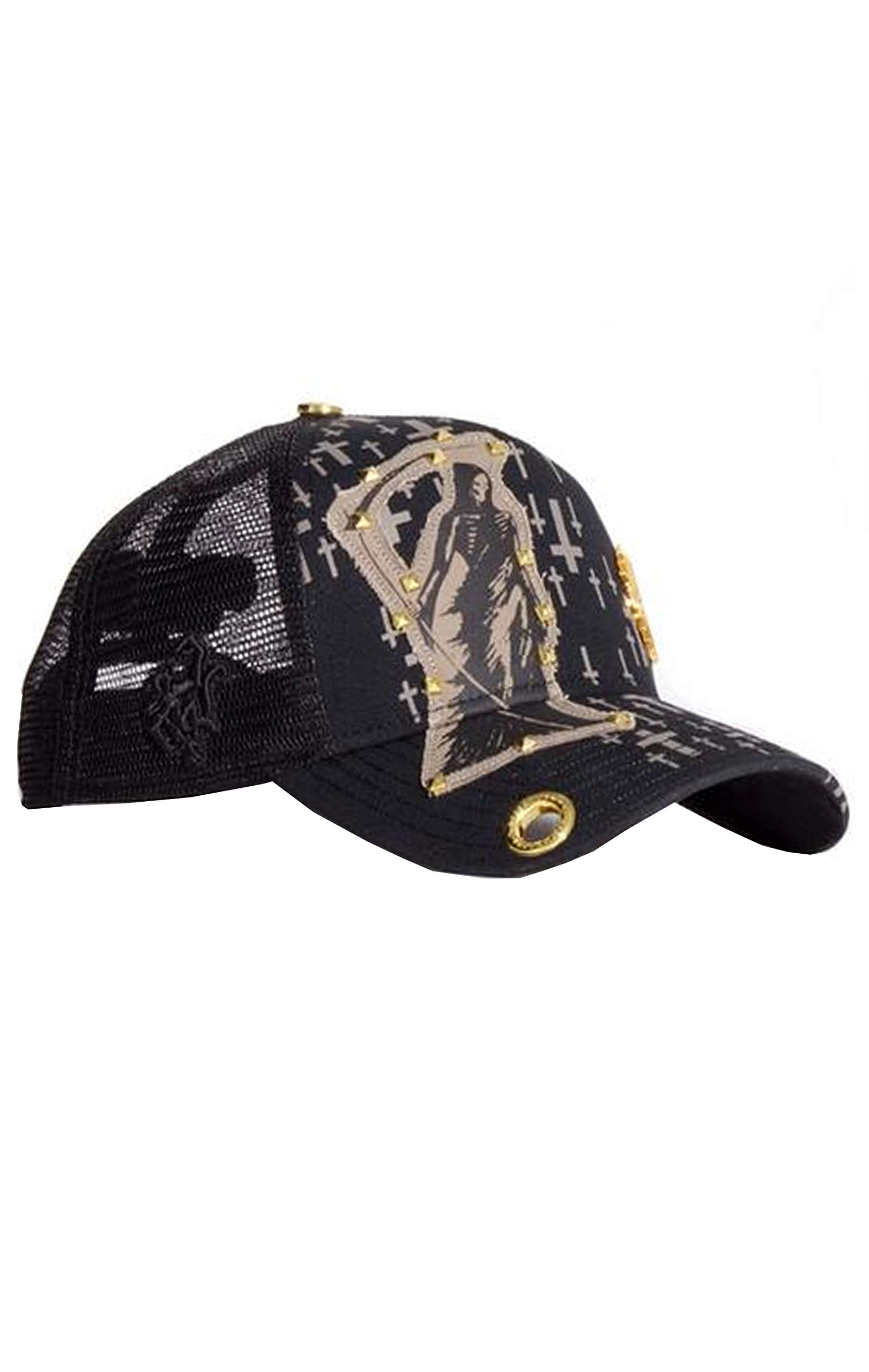 Black Unisex Fashion Trucker Cap Hat 