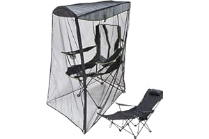 Camping Chair Mosquitoss Net, Fly Net Cover for Canopy Chair, Bugss Barrier Mosquitoss Mesh Tent with Zipper Opening, Protect