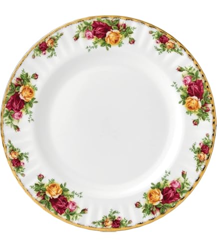 Amazon.com | Royal Albert Old Country Roses Dinner Plates 10.5