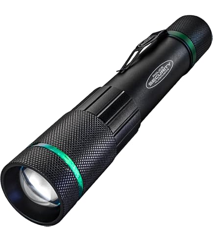 Police Security Aura-R LED Flashlight - 360 Lumen | High Output LED | Water Resistant | Compact Design