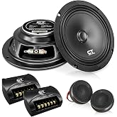 CT Sounds Tropo 6.5&rdquo; 160 Watt 2-Way Shallow-Mount Component Speaker Set