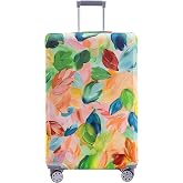 Travelkin Suitcase Covers For Luggage Tsa Approved Luggage Covers Protector | 4 Sizes Fit 19-32 Inch Luggage, Travel Luggage Protector,Washable, Anti-Scratch Suitcase Protector, Carry On Cover,Elastic