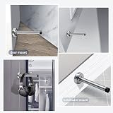 KOLAKO Door Stopper 6 Inch Brushed Stainless Steel with Rubber Bumper view 7