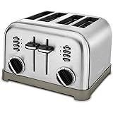 Cuisinart CPT-180P1 Metal Classic 4-Slice toaster, Brushed Stainless