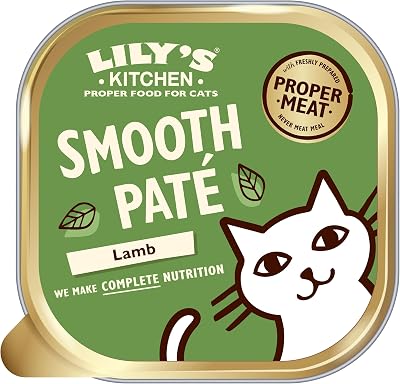 Lily’s Kitchen Smooth Lamb Paté Complete Nutrition Adult Cat Food 19 x 85g