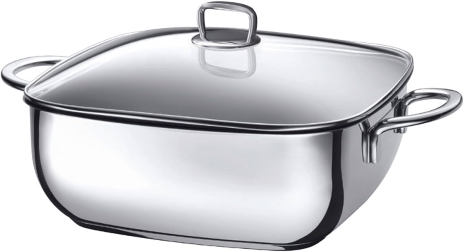 Silit Stew Pot Ø 28 cm Approx. 5L Primo Pouring Rim Glass Lid Stainless