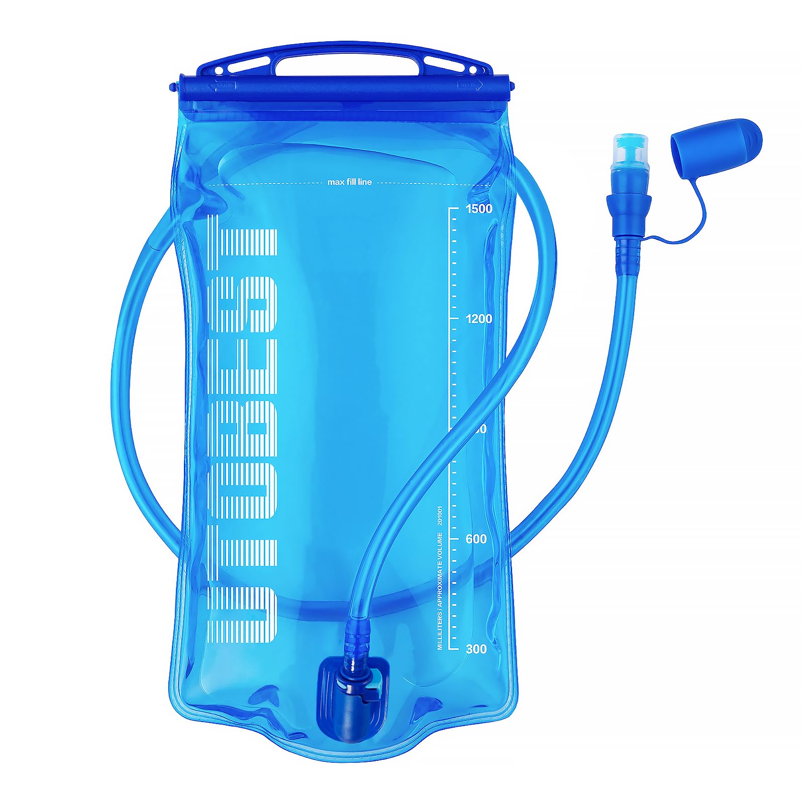 Photo 1 of UTOBEST Water Bladder,Hydration Bladder 1 L 1.5 L 2 L 3 L Water Bladder for Hiking Backpack, BPA Free, Leak Proof Water Reservoir for Running Cycling
