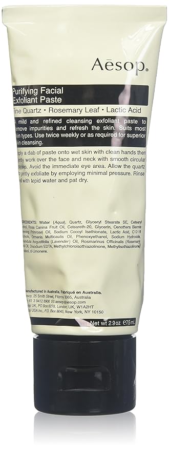 aesop exfoliant paste