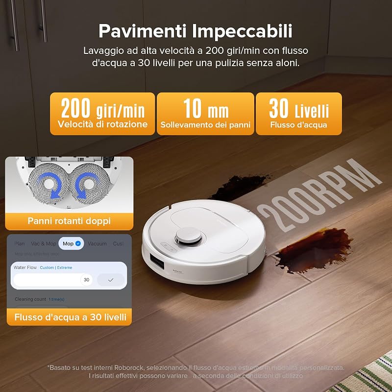 QV 35S Set Robot Aspirapolvere Lavapavimenti