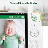 LeapFrog 7in Smart Wi-Fi Baby Monitor 1080p FHD 720p LCD Pan-Tilt-Zoom view 5