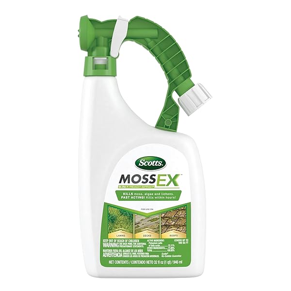 SCOTTS MOSSEX 3-IN-1 READY SPRAY – HOSE-END APPLICATOR,...