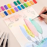 LeFeirr Fine Detail Paint Brush Set 4 Pieces Professional Small Artist Brushes view 3