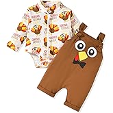 Unutiylo Baby Boys Clothes for Gentleman Outfits,Toddler Overalls Baby Suspender Pants and Bodysuit Romper