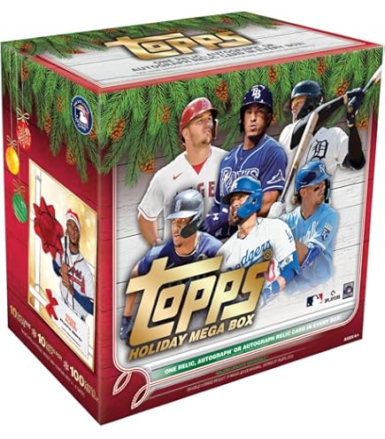 Amazon.com: 2021 Topps MLB Baseball Holiday Mega Box : Everything Else