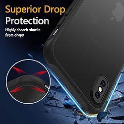 EUMADOVE for iPhone Xs Max Case Translucent Matte