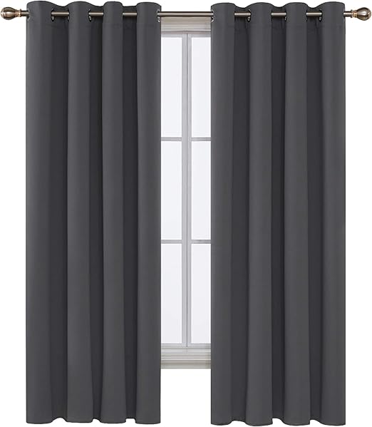 Amazon Com Deconovo Room Darkening Curtains Grommet Top Thermal