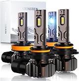 H11 LED Headlight Bulb 6500K 60W 26000LM Pack of 2 Plug and Play view 8