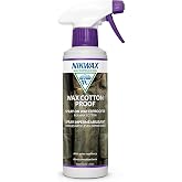 Nikwax Wax Cotton Proof Spray-On Waterproofing | Adds water repellency and restores the finish of waxed cotton garments