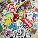 Voljee Cool Vinyl Stickers for Laptop,Bedroom,Car,Luggage,Bike,Bicycle,Skateboard,Snowboard,Bumper,PS4,XBOX ONE | Random Decal Pattern 100PCS