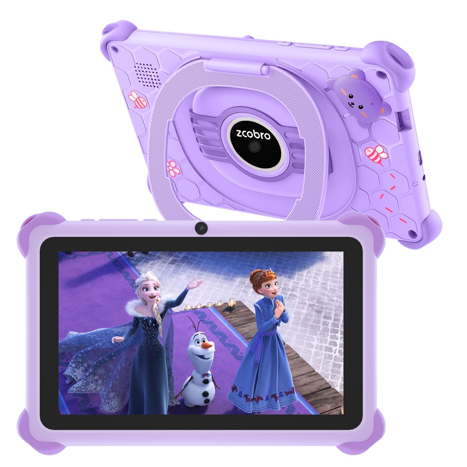 Mua Kids Tablet 7 inch Tablet for Kids 32GB Toddler Tablet with Case, Android Kids Learning Tablet with WiFi Youtube Parental Control, Bluetooth,…