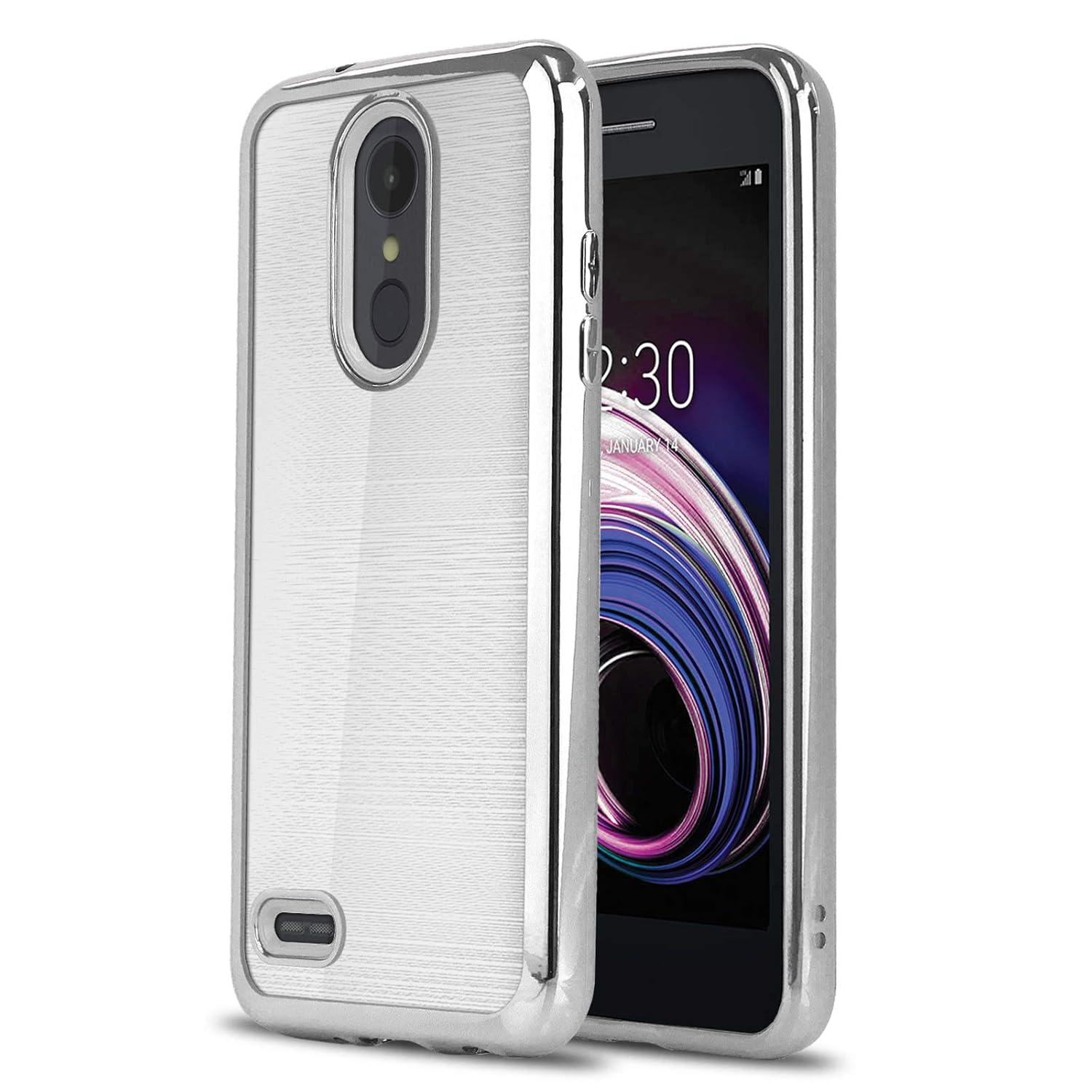 Best rubber phone case with bumper for lg aristo