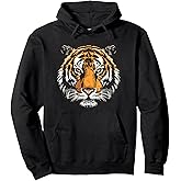 Tiger Graphic Pullover Hoodie