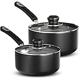 Utopia Kitchen Nonstick Saucepan Set, Cooking Pots