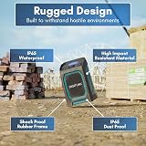 DigiFunk Site Radio DAB+ FM Bluetooth IP65 USB Rechargeable 5000mAh view 2
