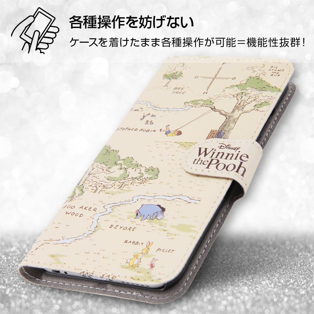 Amazon Co Jp イングレム Iphone 6 6s ディズニーキャラクター 手帳型ケース マグネット くまのプーさん24 Ij Dp6mlc Po024 家電 カメラ