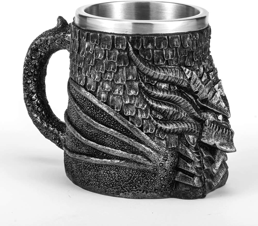Medieval Dragon Beer Mug