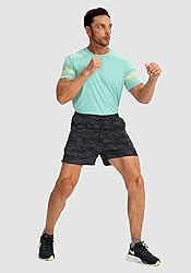 G Gradual Men's Running Shorts with Zipper Pockets