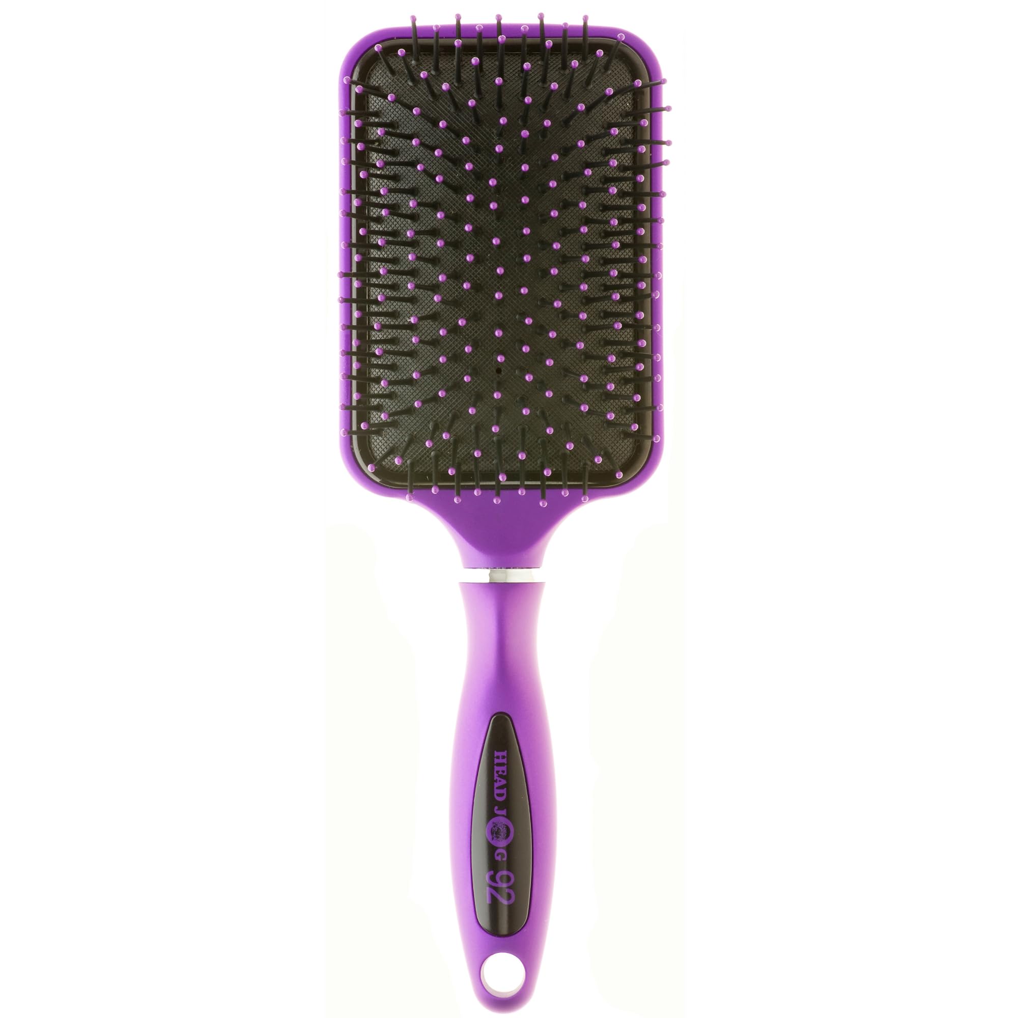 Head Jog 92 Purple Paddle Brush