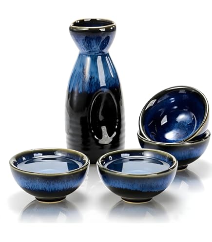 Amazon.com | Oenophilia Osaka Sake Set: Sake Sets