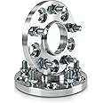 Customadeonly Forged 5x114.3 Wheel Spacers for 370Z 350Z 240SX 300ZX GTR Murano Maxima Sentra (2pcs 15mm Thick) Wheel Spacer for Q60 G37 G35 Hubcentric 5x4.5 66.1mm Bore M12x1.25 Lugs