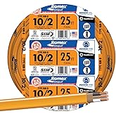 Southwire Romex Brand Simpull Solid Indoor 14/3 W/G NMB Cable 100ft ...