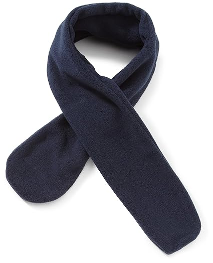 Playshoes Mädchen Steck-Schal aus Fleece kuschelig weicher Halswärmer mit Schlaufe zum Einstecken