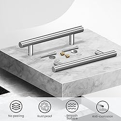 SMARTSTANDARD 12'' Push Pull Sliding Stainless Stee
