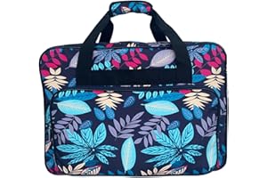 Deevoka Sewing Machine Bag Useful Storage Bags Fashion Large Capacity Home Totalizer Assortment Case Organizer - Dark Blue, Twin