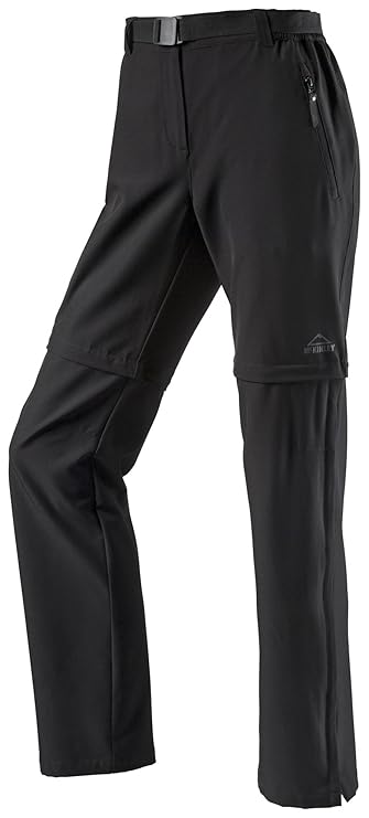 McKINLEY Lange Hosen D-Abzipphose Lake Louise BLACK