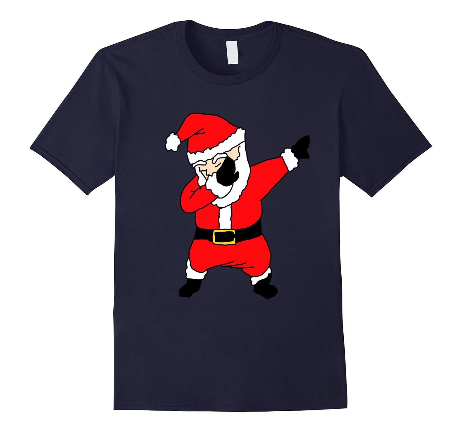 Funny Dabbing Santa Claus Holiday Tshirt-ANZ