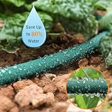TLGREEN 50M Soaker Hose Set Drip Irrigation Leaky Pipe 1/2" 16.8mm view 3