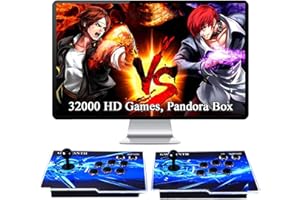 GWALSNTH 32000 in 1 Pandora Box 60S Arcade Game Console,1280X720 Display,Search/Save/Hide/Pause Games,Two Separate joysticks,1-4 Players …
