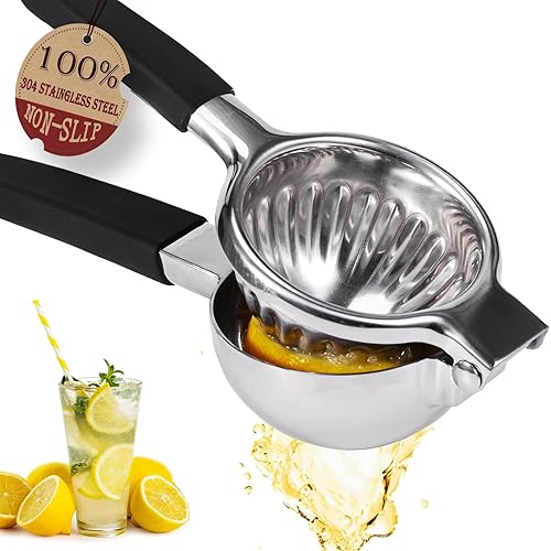 Lemon Squeezer Stainless Steel Easy Squeeze Heavy Duty Manual