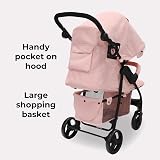 My Babiie MB30 Pushchair Pink Leopard - From Birth to 22kg, Compact Fold view 8