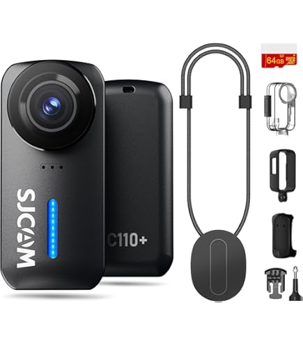 ビデオカメラ sj cam C200 Amazon.com : SJCAM C200 4K Mini Action Camera | Compact Waterproof