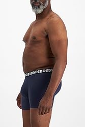 Bonds Men's Underwear Boxer Briefs Pack, Everyday