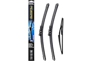 PEJIEDAS 3 Wiper Blades for Ford Focus 2012-2018, OE Genuine Replacement (28″/28″ Front Wiper + 12″ Rear Wiper)