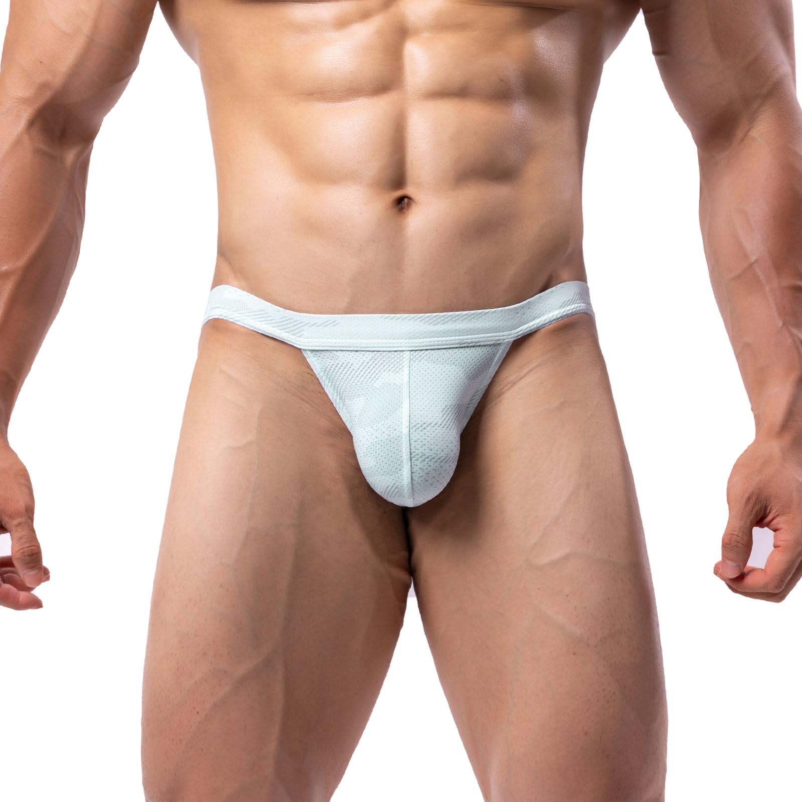 Summer Code Mens Bikini Briefs Low Rise Bulge Pouch