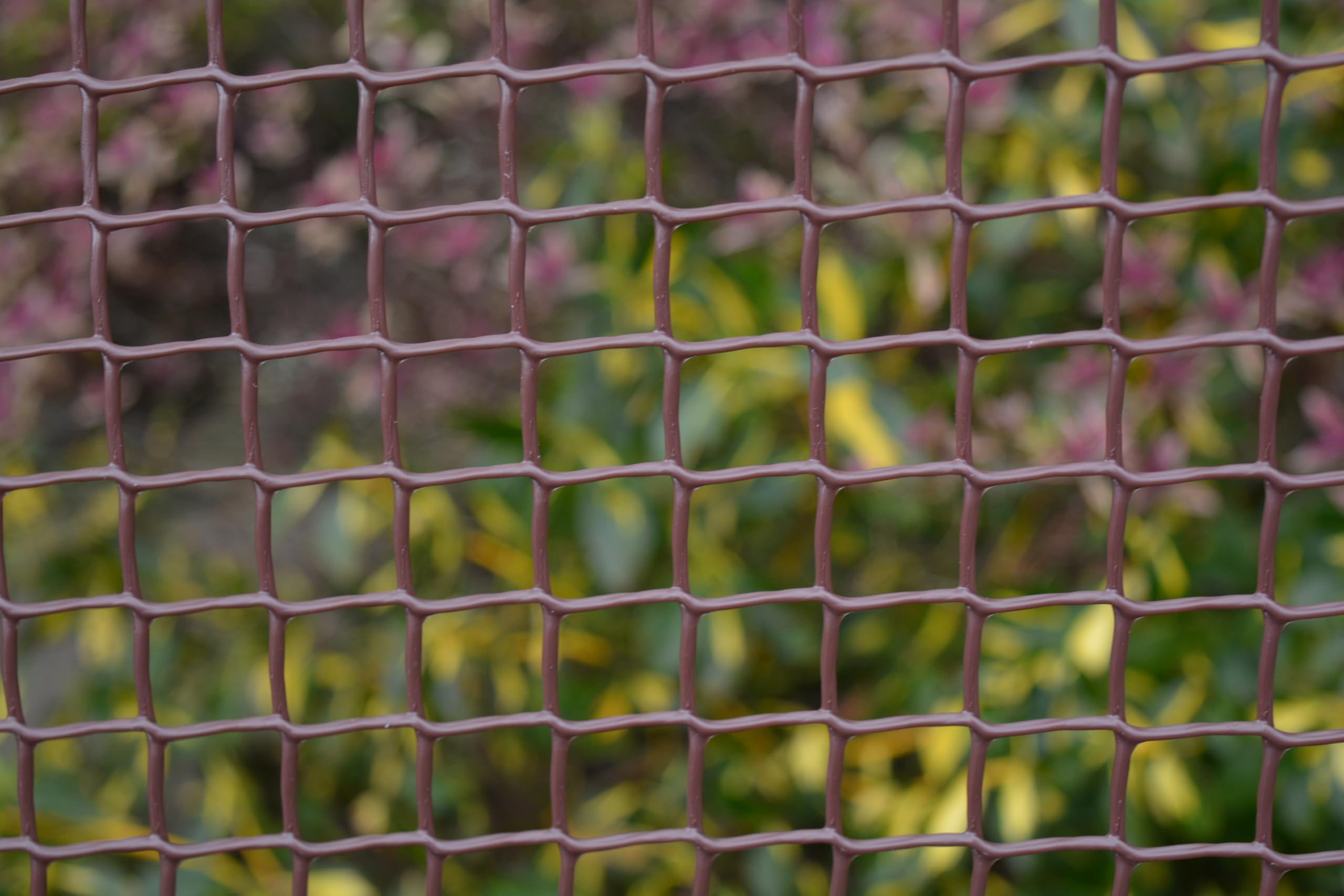 Tildenet Growers Choice Plastic Garden Mesh, 1 x 6m, 19mm Mesh Size, Brown, 50100